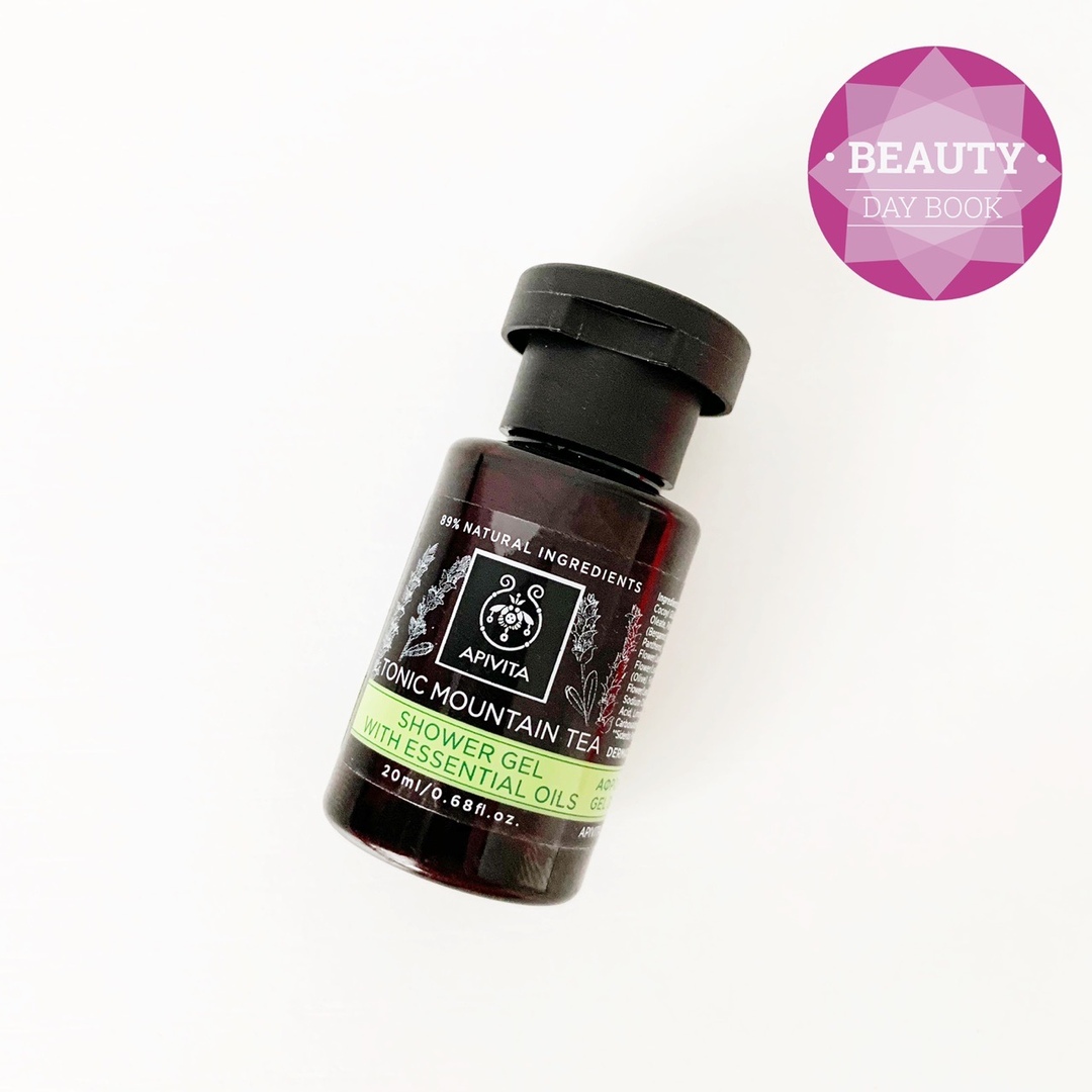 Гель для душа с эфирными маслами Apivita Tonic Mountain Tea
