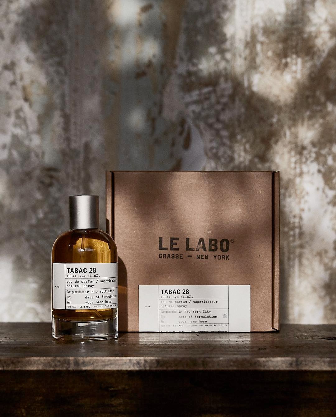 Новый аромат от Le Labo -Tabac 28