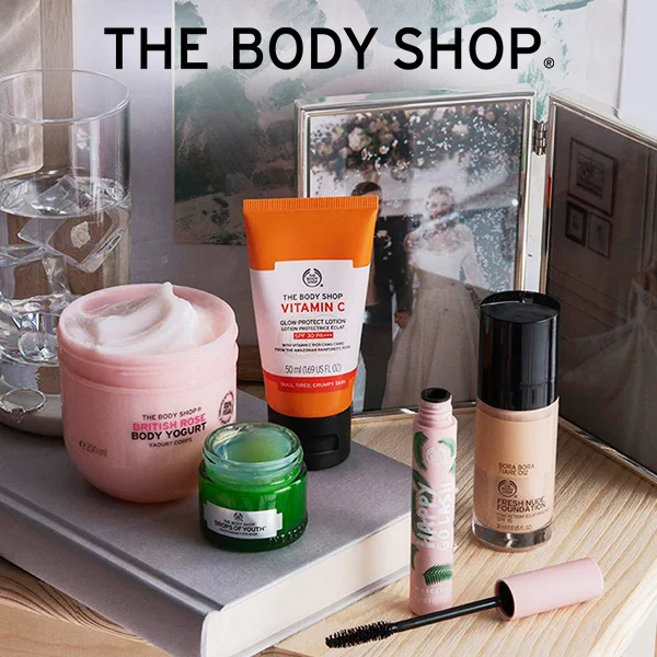 Оставайтесь дома! Скидка -25% в интернет-магазине The Body Shop