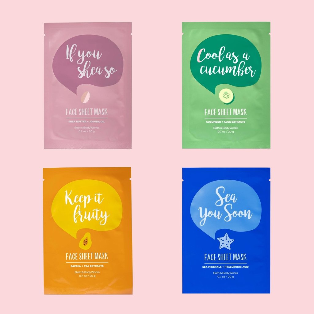 У Bath & Body Works появятся маски для лица!