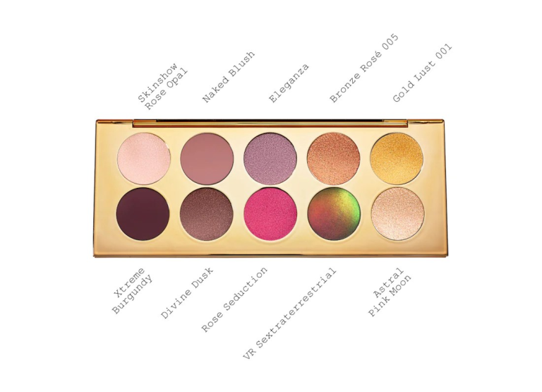 Палетки теней для век Pat McGrath Mothership VIII: Divine Rose II Heart’s Desire Edition 