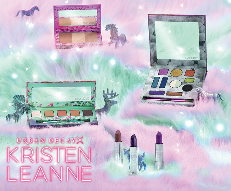 Весенняя коллекция макияжа Urban Decay Kristen Leanne 2018