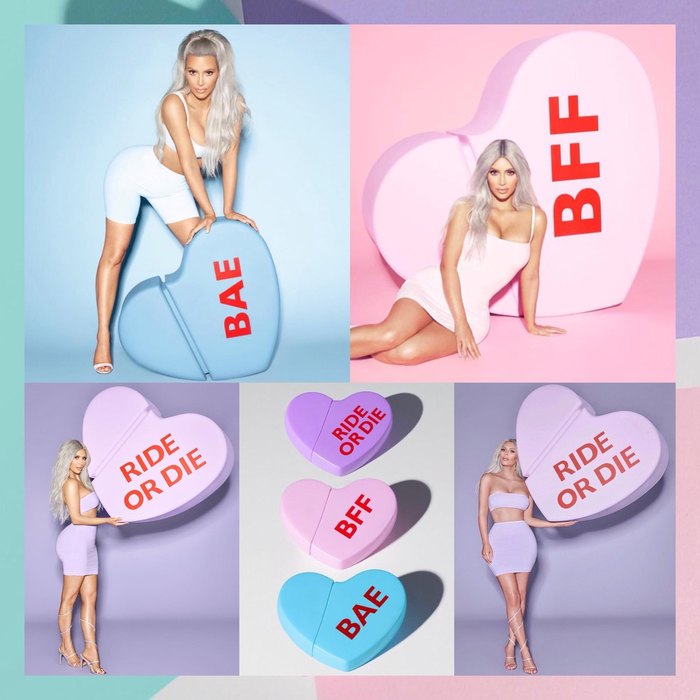Линия ароматов KKW Kimoji Hearts by Kim Kardashian