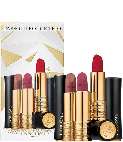 Трио помад Lancôme L’Absolu Rouge 