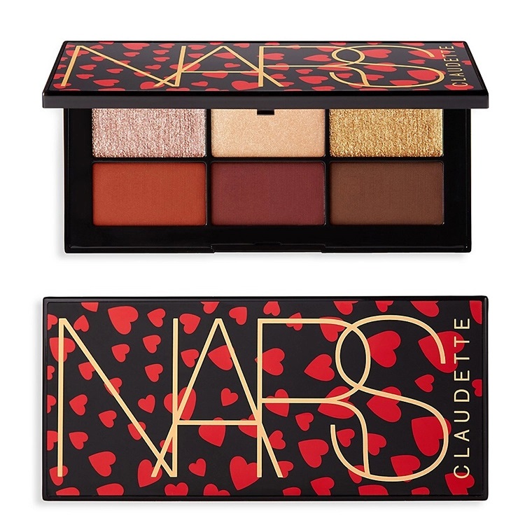 Палетки теней для век и румяна NARS Claudette Eyeshadow Palette + Blush Duo