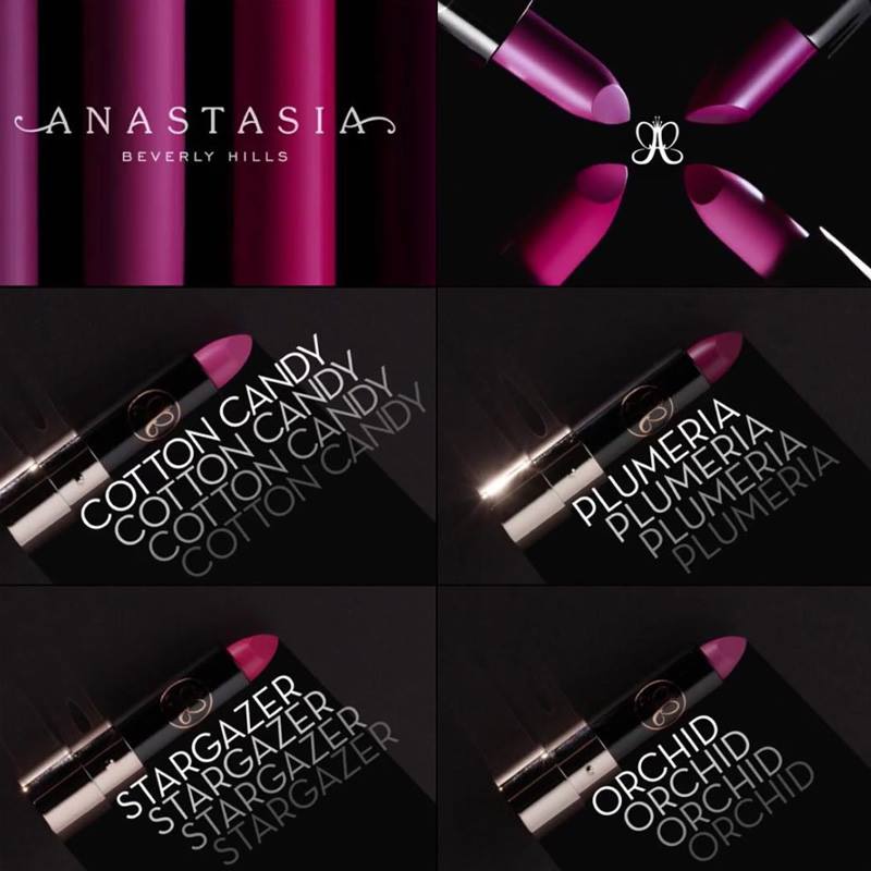 Набор матовых помад в мини-формате Anastasia Beverly Hills Pinks & Berries Mini Matte Lipstick