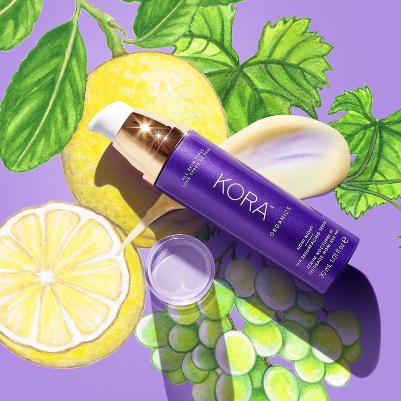 Восстанавливающая сыворотка Noni Night AHA KORA ORGANICS