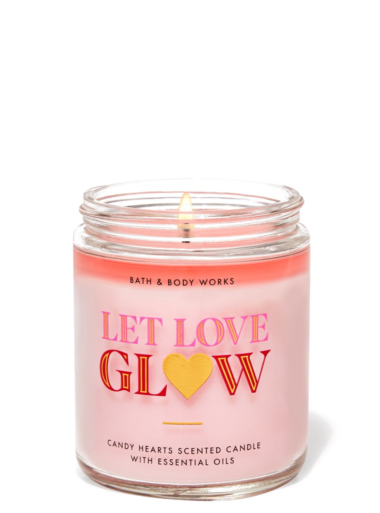 bath and body works let it glow candle