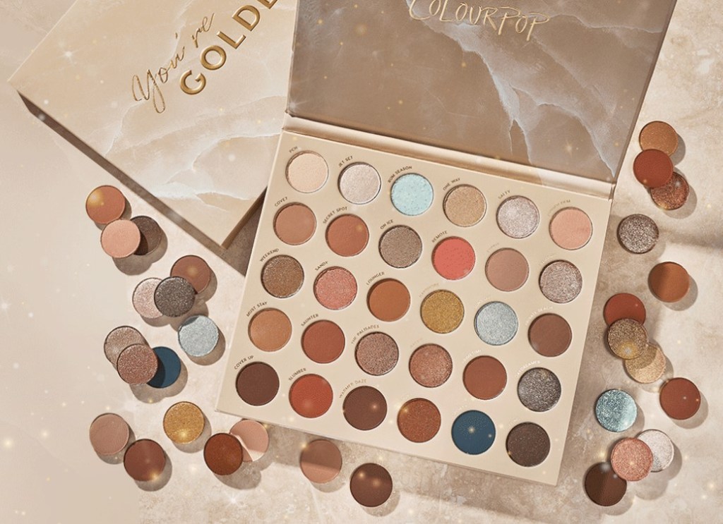 Палетка ColourPop You’re Golden Mega 