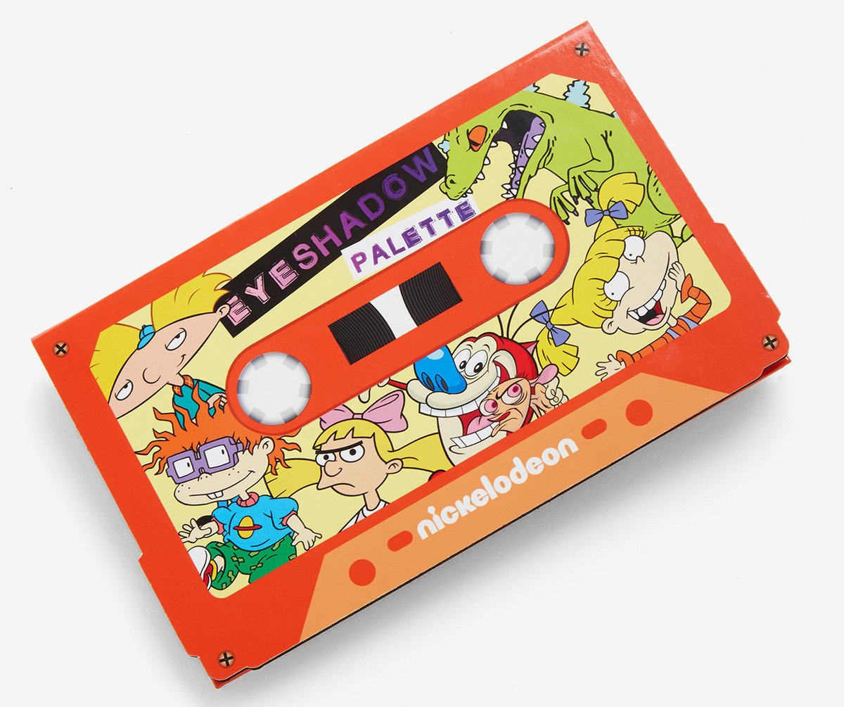 Привет из детства: палитра теней от Nickelodeon