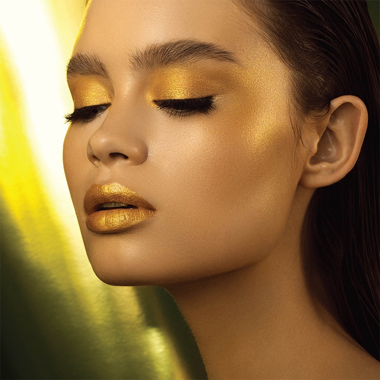 Палетки для макияжа лица Natasha Denona Mini Gold & Gold Glow 