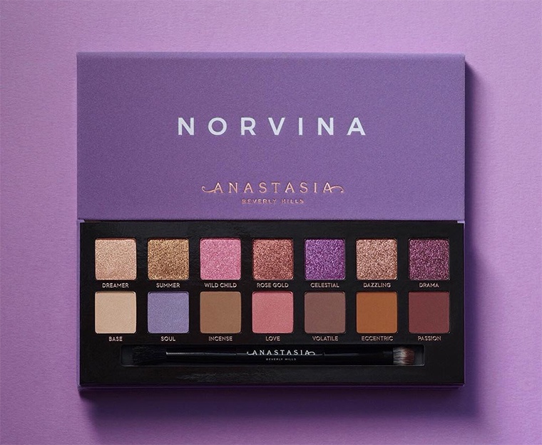 Anastasia x Norvina Eyeshadow Palette