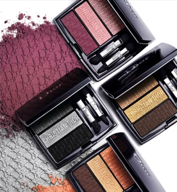 Летняя коллекция теней для век Dior 3 Couleurs Tri(O)blique 2019