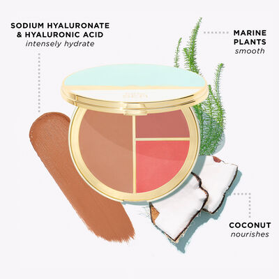Палетка румян и бронзеров Tarte Cosmetics Breezy Cream 