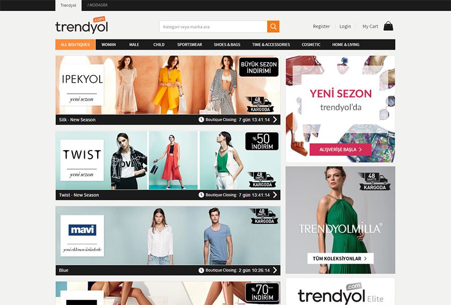 Trendyol выходит на европейский рынок с новым веб-сайтом