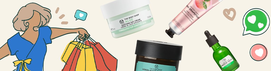 Растущая скидка на корзину до -20% в интернет-магазине The Body Shop