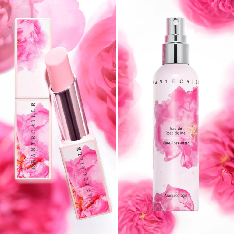 Бальзам для губ Chantecaille Limited-Edition Rose de Mai Lip Balm и розовая вода Pure Rosewater