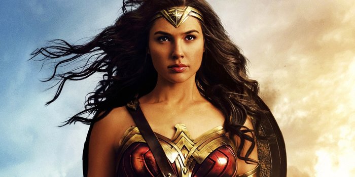 Набор кистей для макияжа Wonder Woman