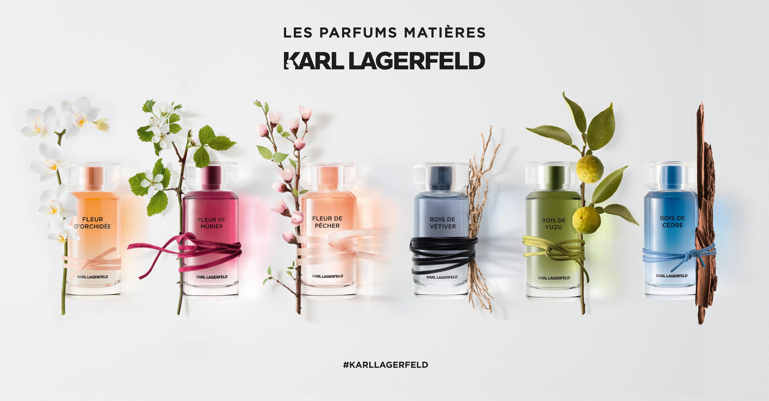 Мужской и женский аромат Karl Lagerfeld Fleur d'Orchidee & Bois de Cedre 