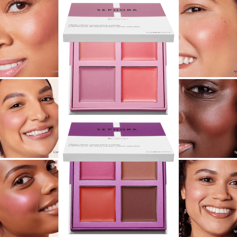 Палетки румян Sephora Collection Clean Velvet Cream 