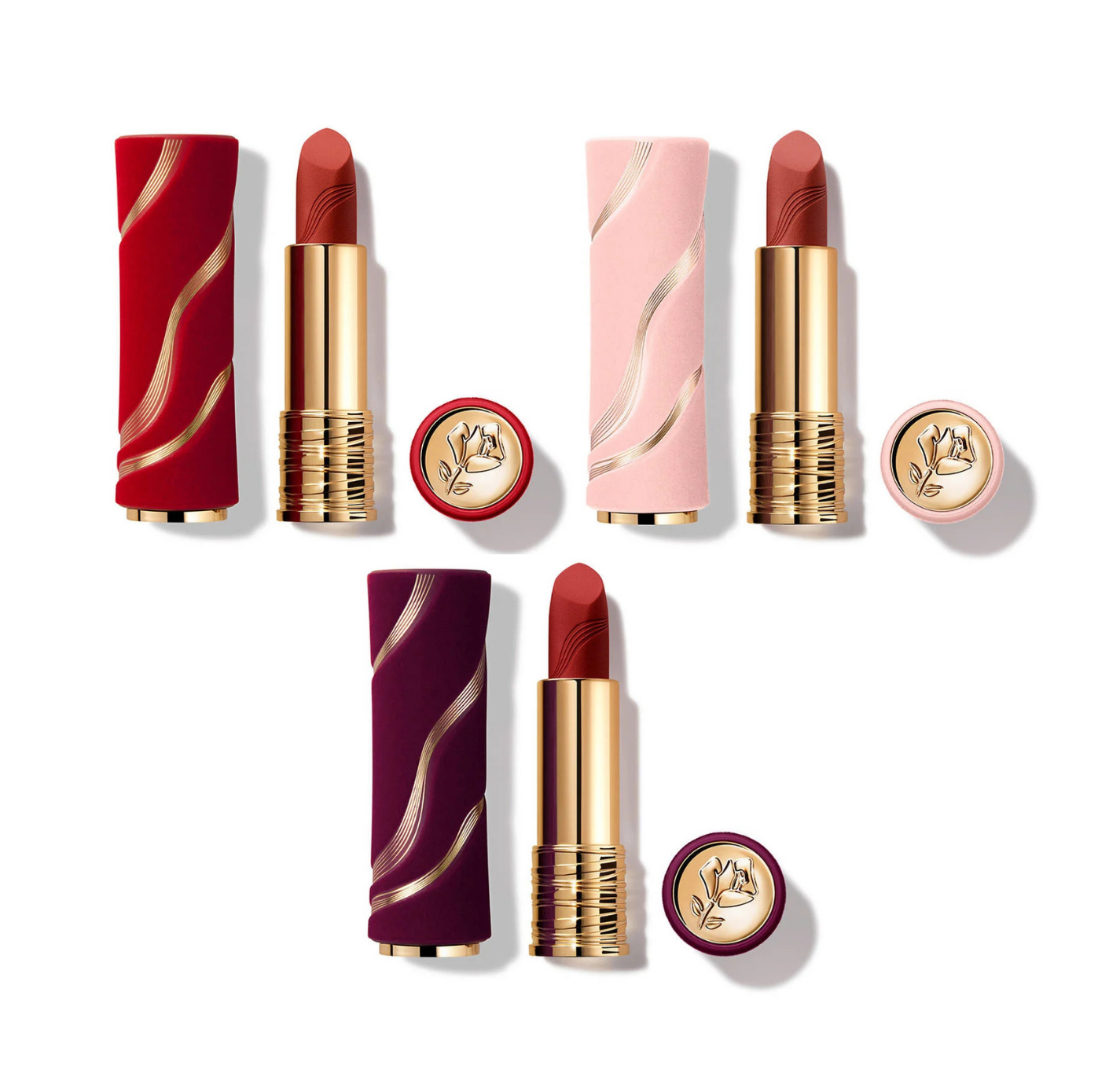 Матовые помады Lancôme Valentine’s Day L’Absolu Rouge Drama 