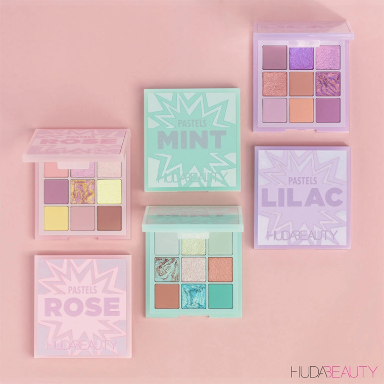 Новые палетки теней Huda Beauty Pastel Obsessions весна-лето 2020