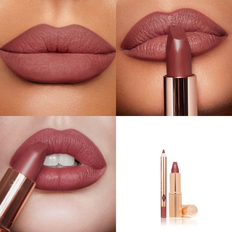 pillow talk kissing intense lipstick