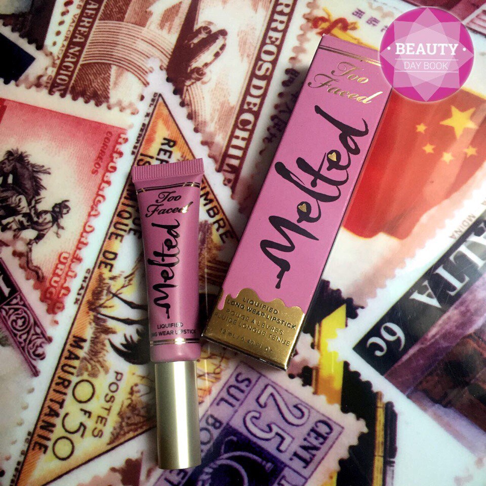 MELTED Жидкая стойкая губная помада от Too Faced